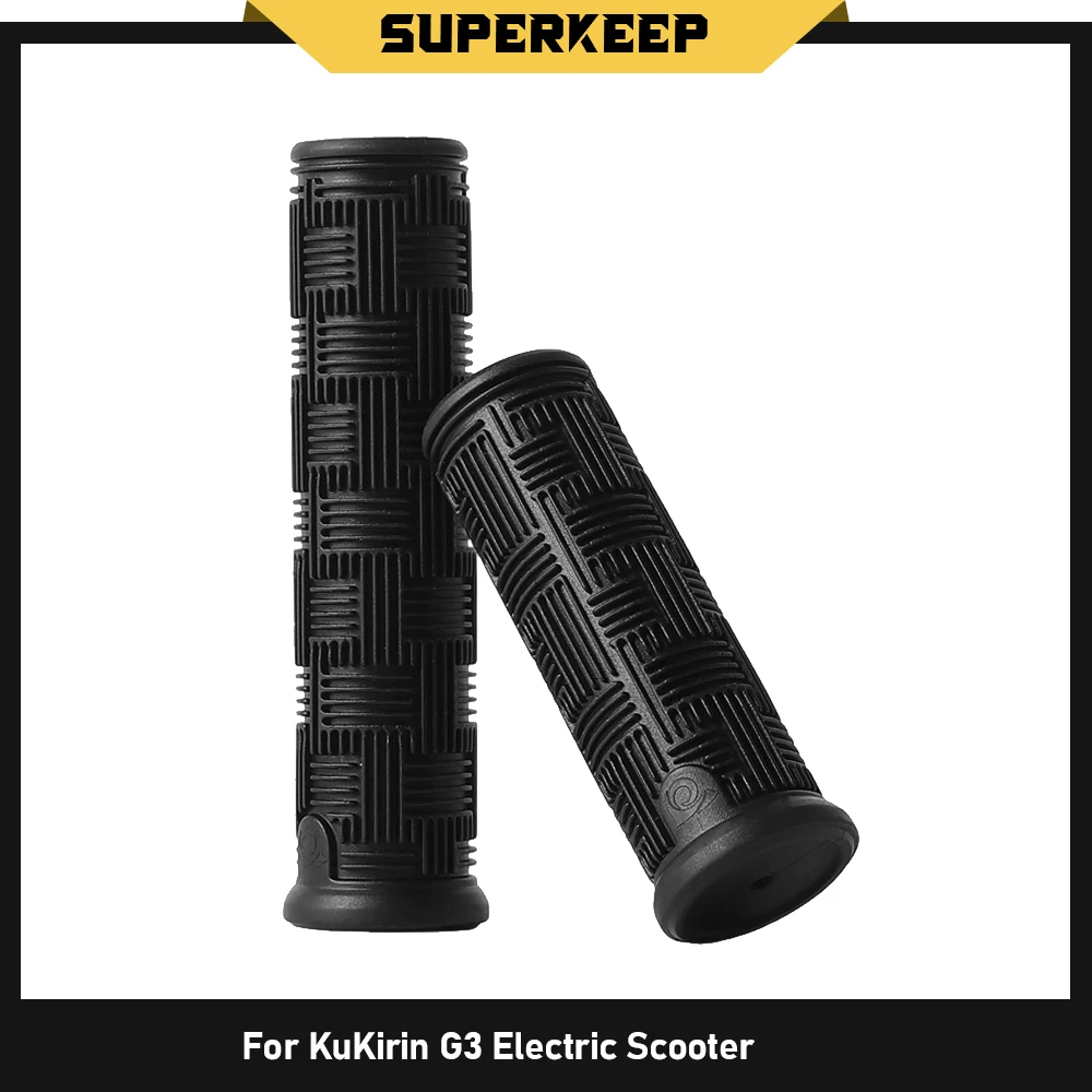 Image of Lenkergriffe für G2 G3 G4 Lenkerabdeckung für Kukirin G2 G3 G4 Elektroroller Gummi Anti-Rutsch-Griffhandschuhe Ersatzteile