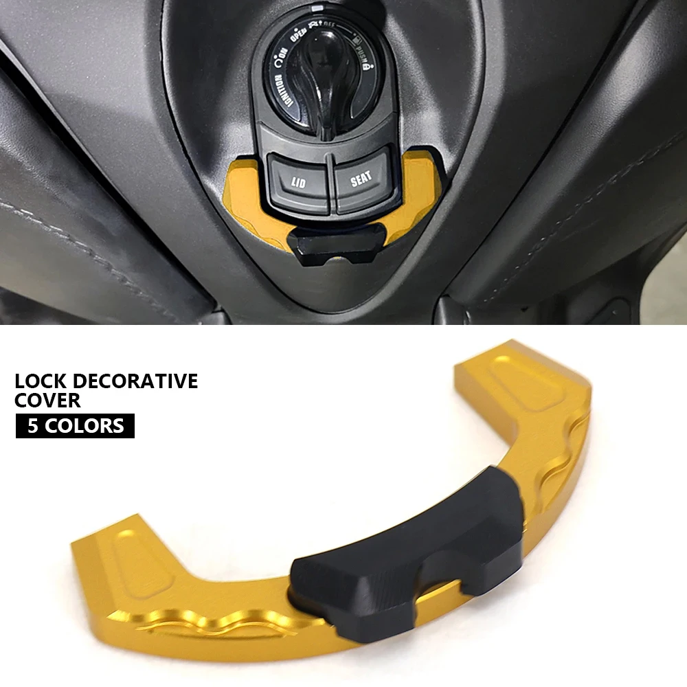 

For Yamaha X MAX XMAX 300 250 XMAX300 XMAX250 XMAX400 XMAX125 Motorcycle Accessories Electric Door Lock Decorative Cover