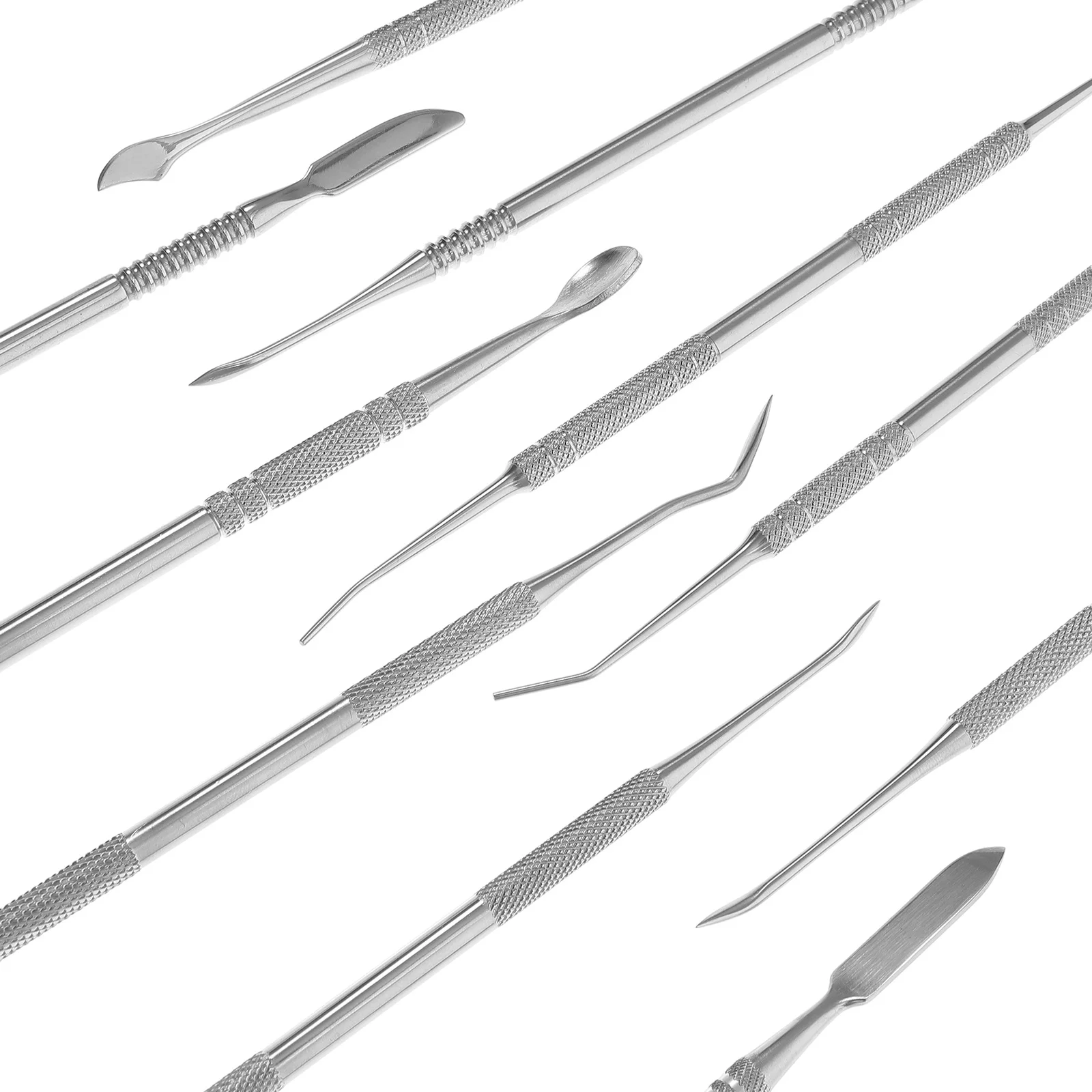 

10pcs Clay Carving Tool Set Stainless Steel Rust Resistant Easy Clean Storage Case Included For Polymer Clay Modeling Sculpting