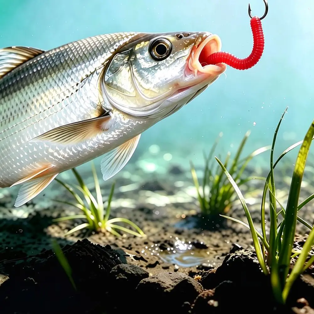 Soft Plastic Fishing Bait Assortment Lifelike Swimming Action Simulation Earthworm Corn Lures For Freshwater Lake Fishing