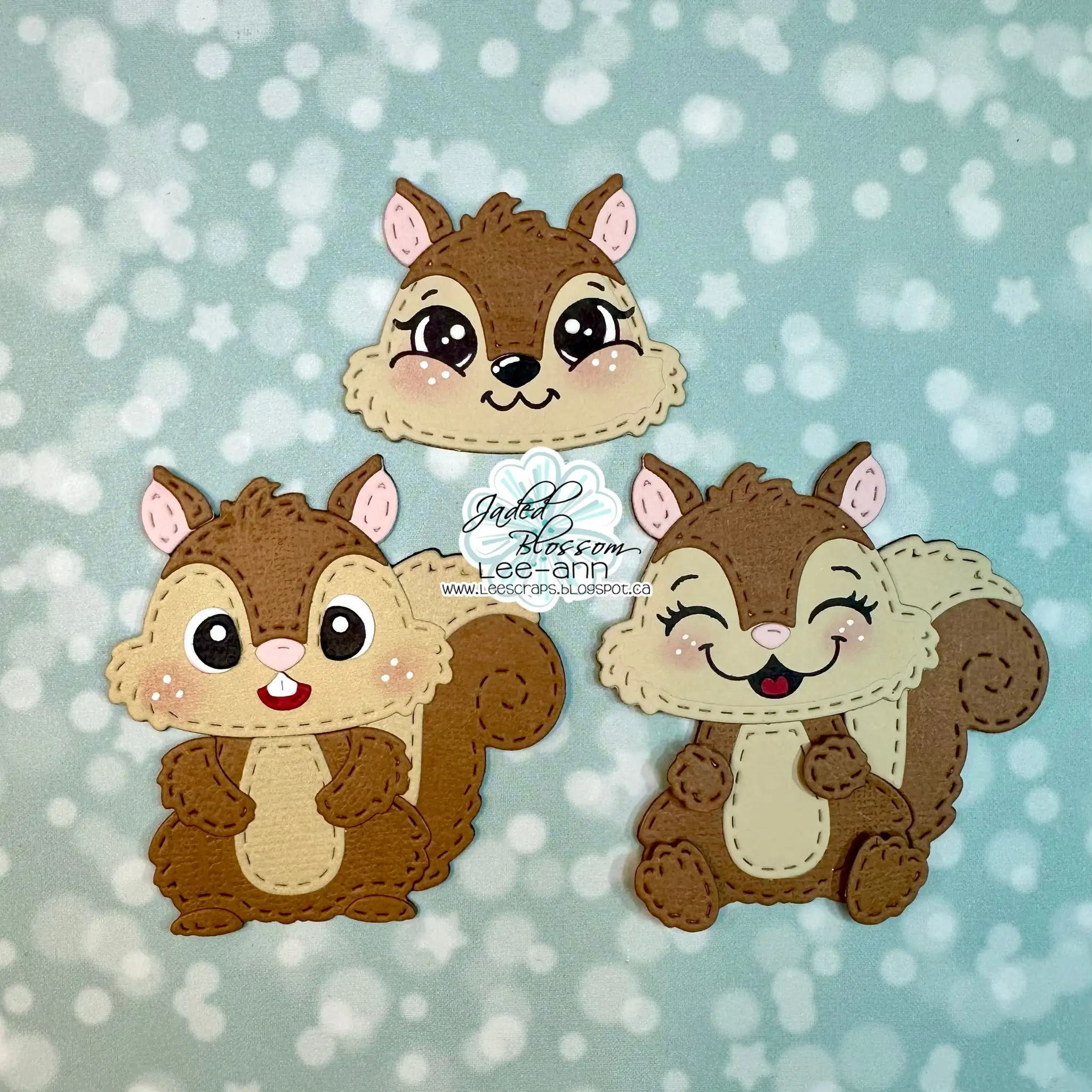 2025 New Squirrel Nuts Chipmunk Faces Clear Stamps Metal Cutting Dies Stencil for DIY Decorating Scrapbook Paper Card Album
