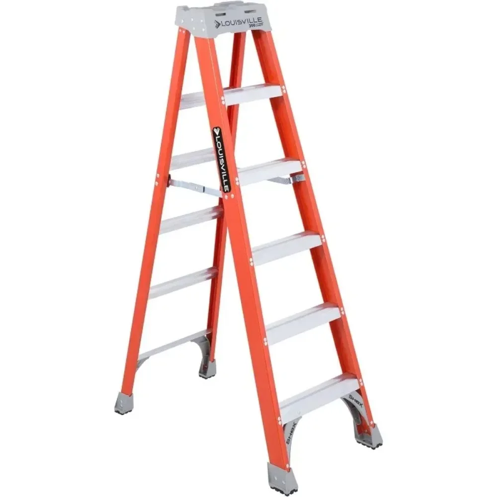 2-Foot Fiberglass Step Ladder, 300-Pound Capacity