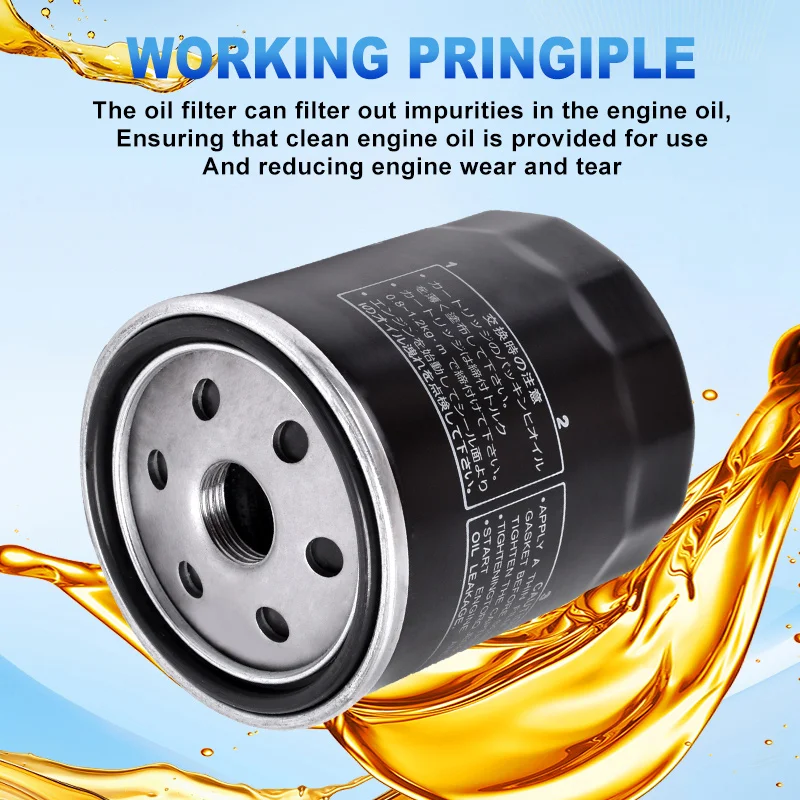 Motorcycle Oil Filter for Har-ley David-son FLD Switchback FLDE Deluxe FLFB Fat Boy FXCWC Softail FXBB Street Bob