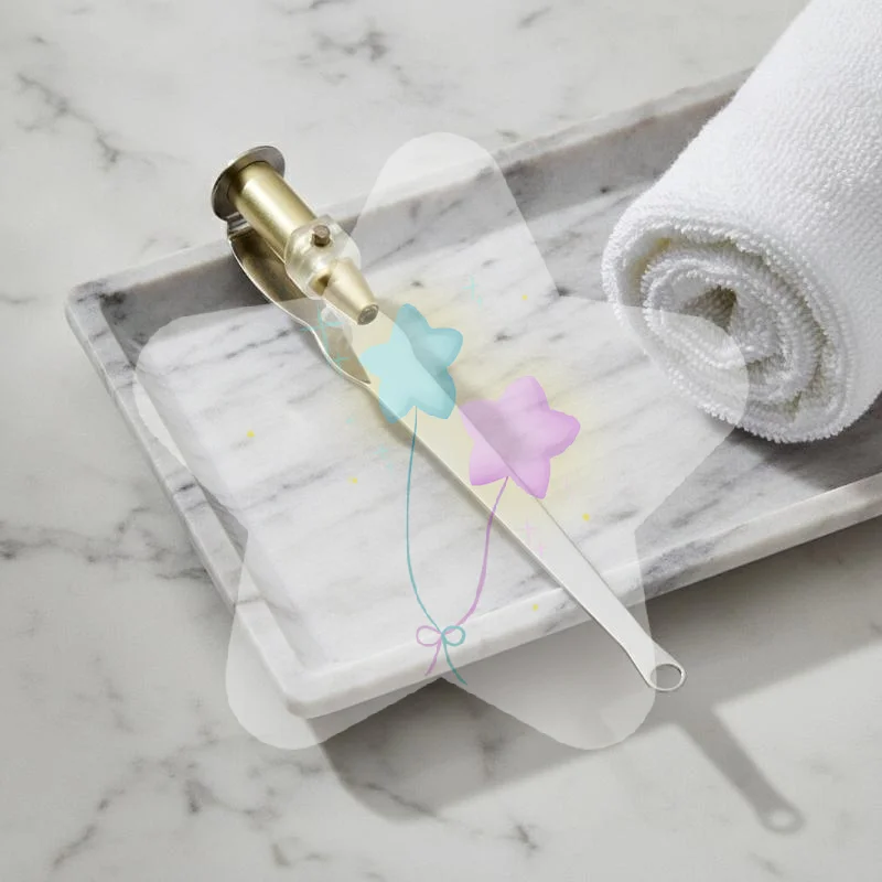Multifunctional LED Stainless Steel Ear Wax Remover Tool 1Pcs Efficient Tonsil Stone Cleaner for Home Oral Care Routine