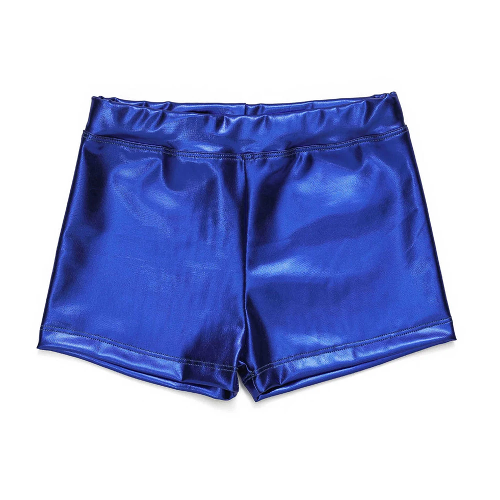 أطفال بنات بنين الجاز الرقص الحديث لامعة السراويل أداء زي قيعان معدنية الأطفال مرونة هالوين عروض المسرح الساخن #6