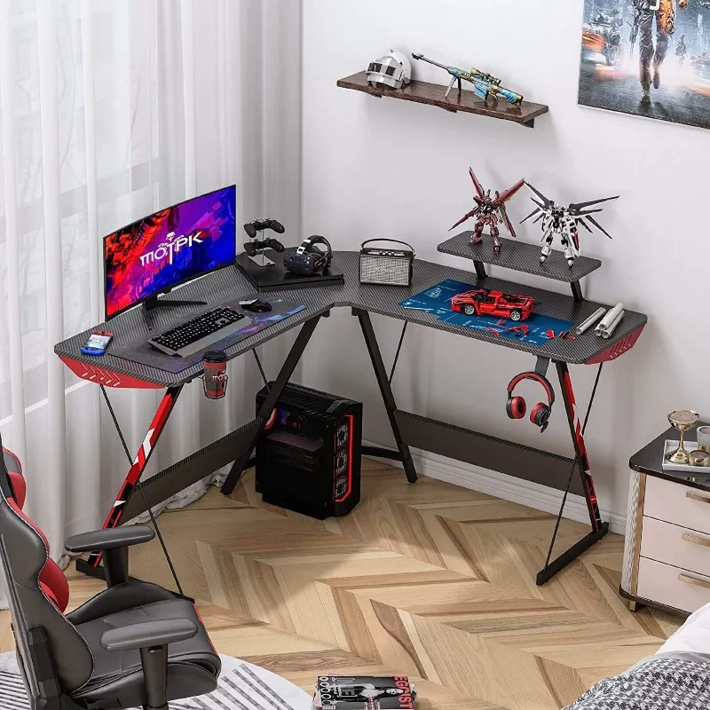 Corner gaming table Computer table Combination desktop home desk Modern simple desk Study table Double