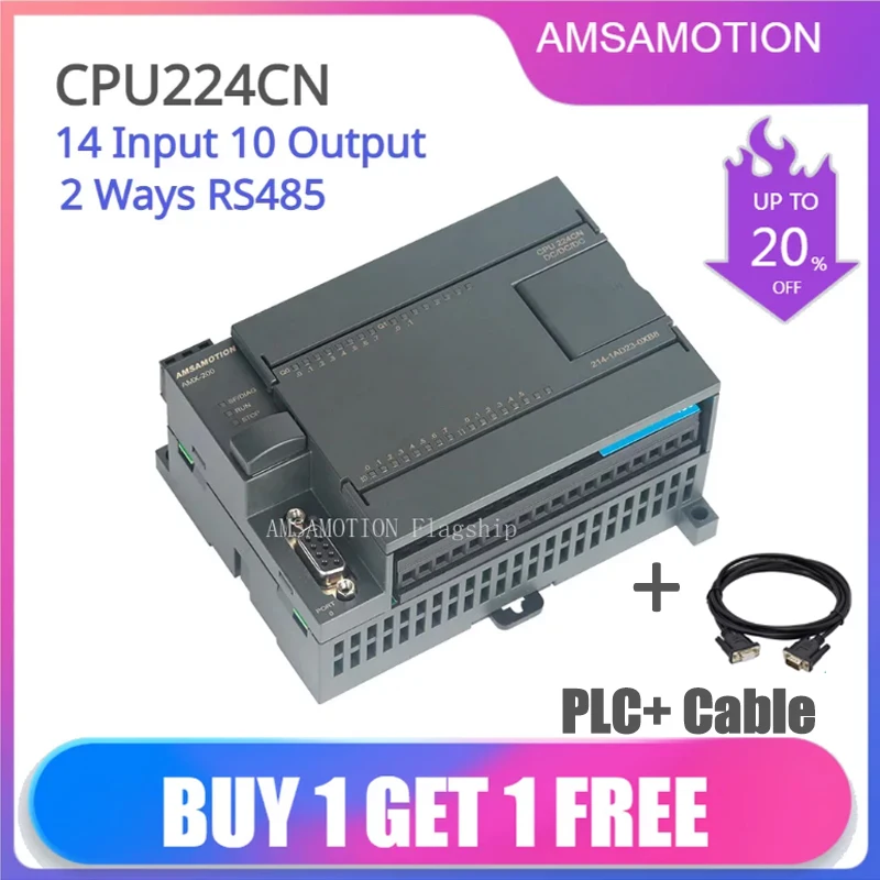 Substituição do Transistor para Siemens S7200 Compatível Plc 6es7 2141ad230xb8 1bd23 Relay 14i 10o Cpu224cn Rs485