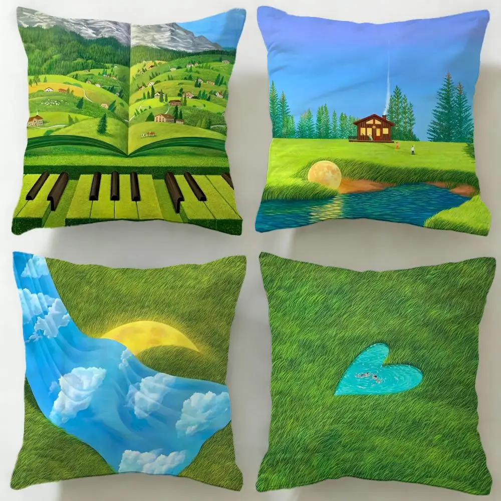 popular fashion brand Mulgil Kim Cushion Cover Soft & Easy-Wash Pillow Case – Versatile for Couch, Bed, Travel and Office