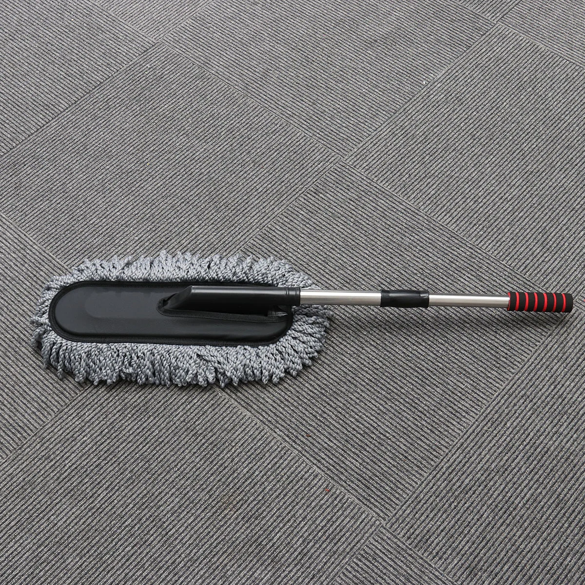 Car Dust Brush with Long Handle Drive Duster Gap Cleaning Extendable Wash Wax Drag