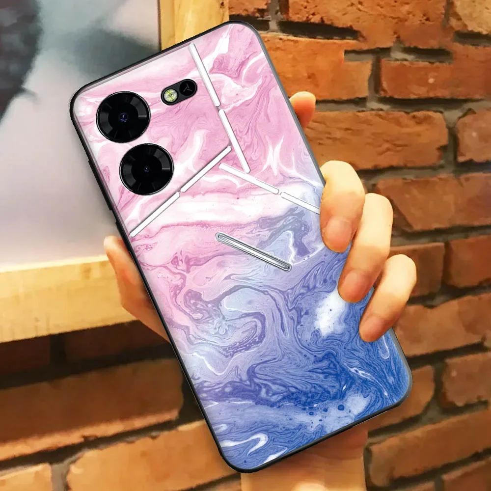 For Tecno Pova 5 Pro Case Cover Shockproof Phone Cases For Tecno Pova 5 Silicone Back Cover On Pova5 5 Pro Cute Bumper Fundas