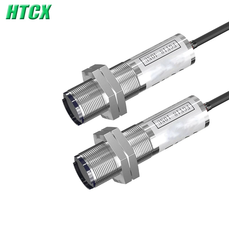 New M18circular diffuse reflection photoelectric induction switch sensor FGY18-100N infrared switch with adjustable electric eye