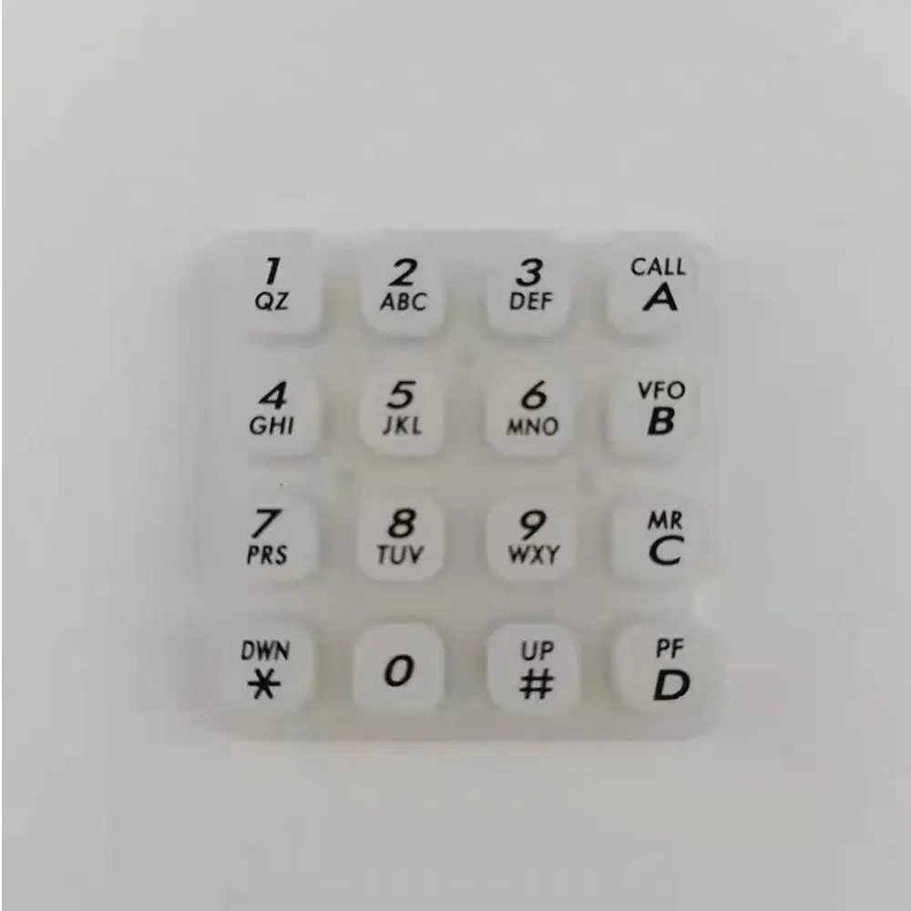 

Rubber Keyboard Pad for Kenwood TM271 TM471A TM281 TM481 walkie talkie Number Keyboard Pad