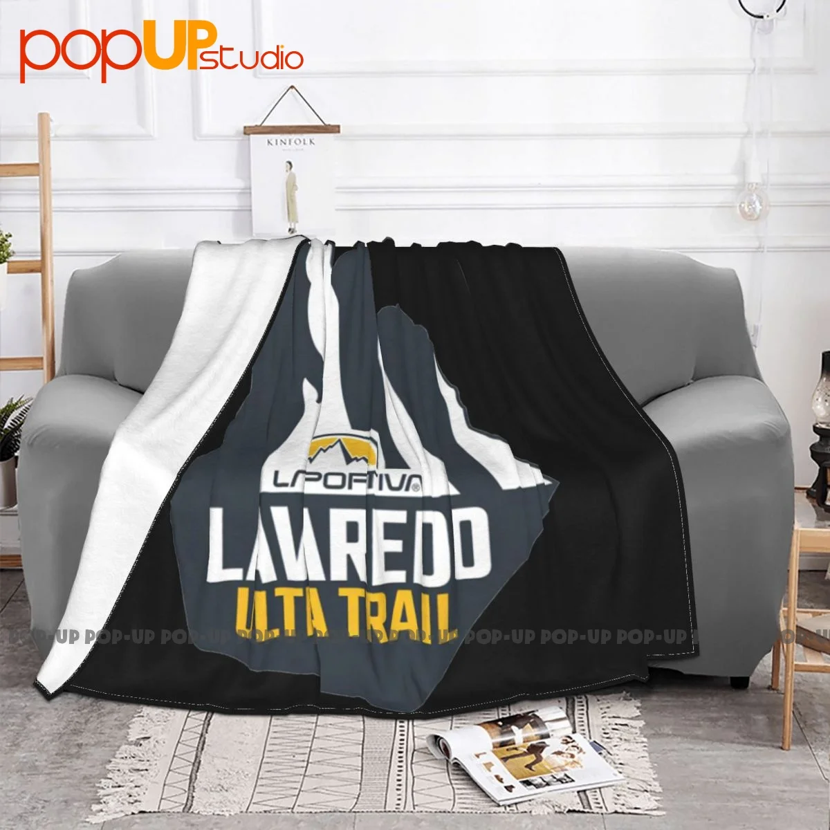 La Sportiva Lavaredo Ultra Trail Logo Blanket Shaggy Thicken Comfortable Cover Blanket Machine Washable