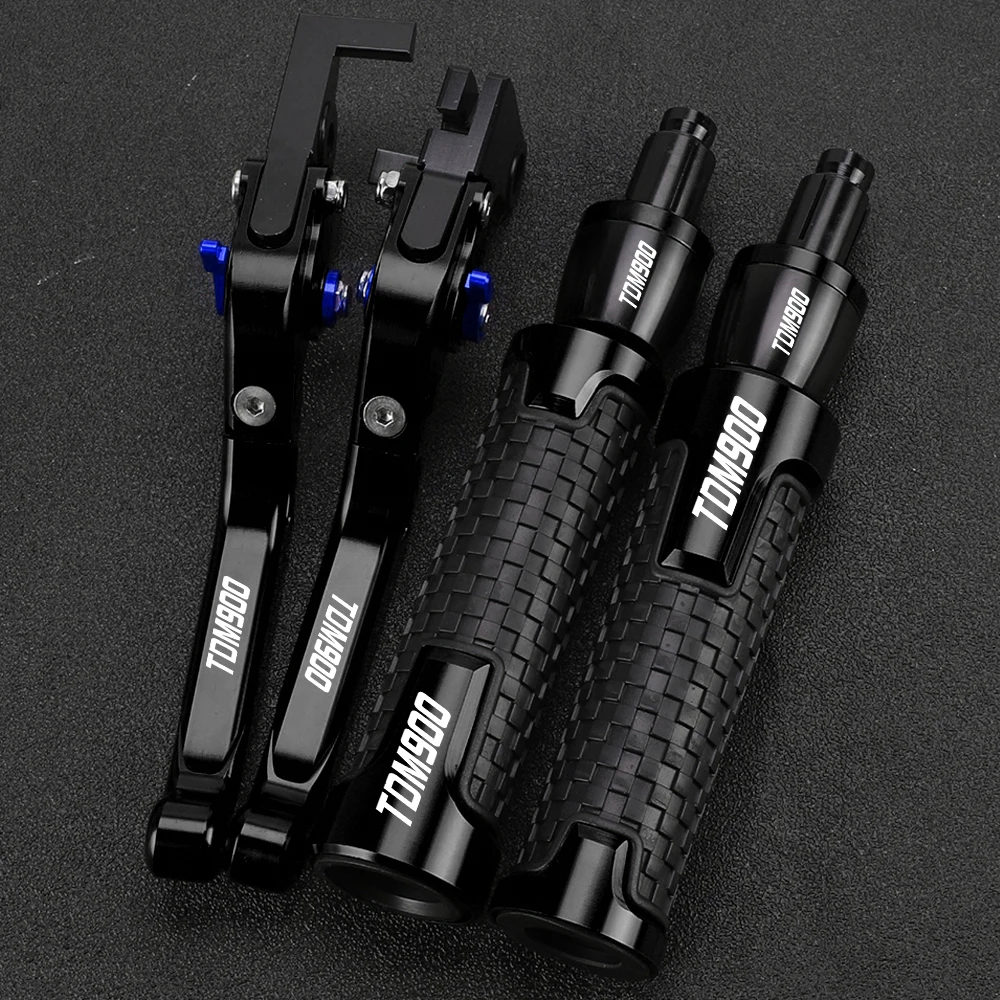 For YAMAHA TDM900 2004-2014 2013 2012 2011 2010 2009 TDM 900 Handlebar Handle Bar Grips Motorcycle Adjustable Brake Clutch Lever