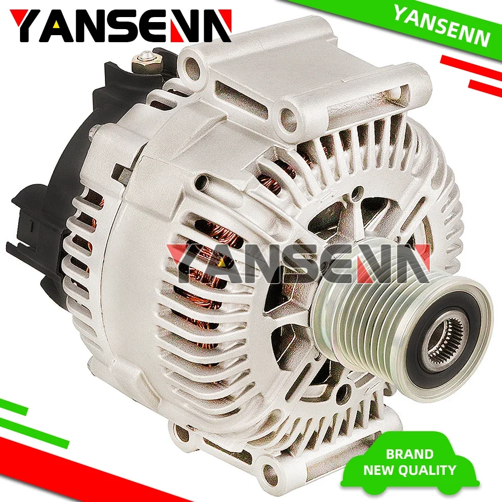 180amp Alternator  For Mercedes-Benz 3.0L M-Class ML300/320/350 R-Class R280/300/320  A0009062700 A6421540202 A6421540402
