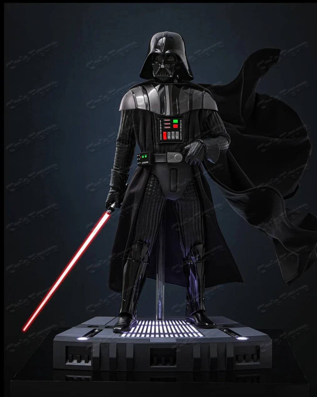 

【In Stock】 30cm War Anime Figure Darth Vader Glow and Sound Action Figure Desktop Decor Action Figure Collection