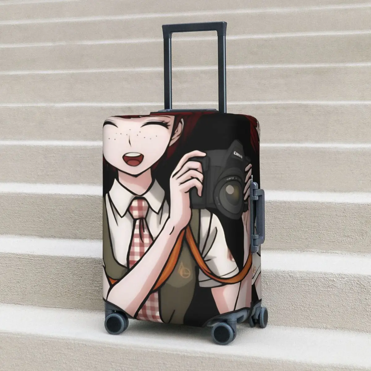 

Mahiru Koizumi Suitcase Cover Vacation Cruise Trip Elastic Luggage Supplies Protector