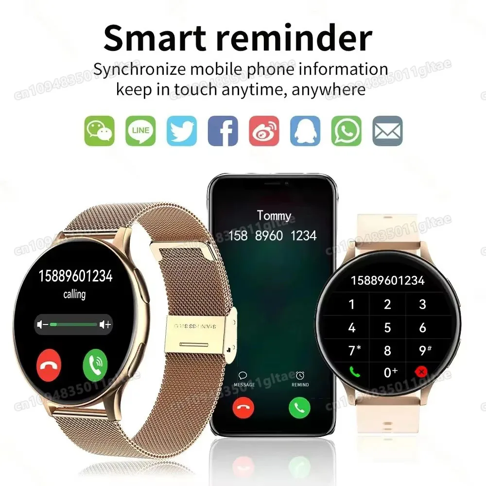 Men Women Smart Watch 6 Pro Voice Call Sport Fitness Smart Watch Heart Rate Sleep Monitoring Waterproof Message Preview Pk HT30