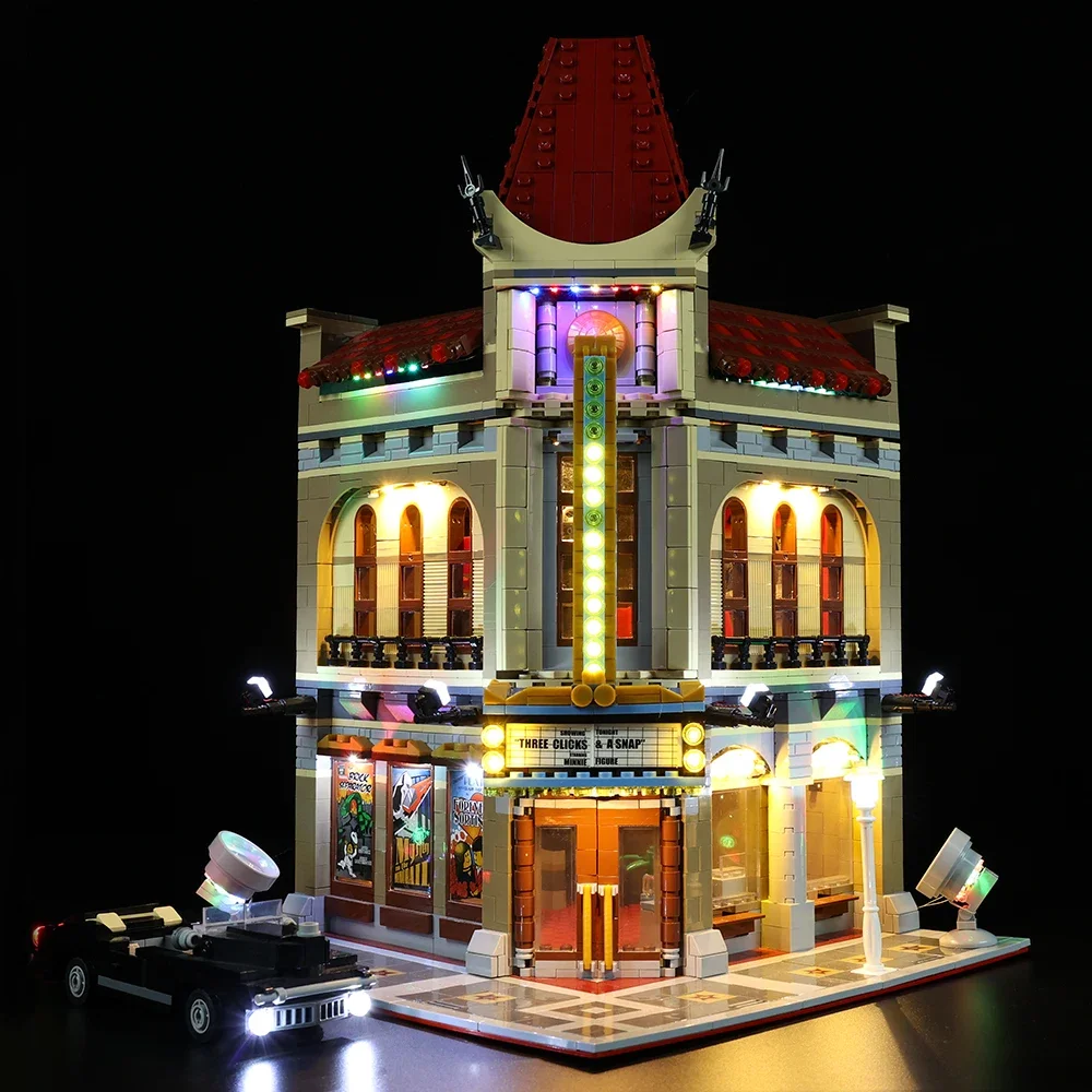 

No Building Blocks Lamp Lighting for Palace Cinema 10232 DIY Toys Gift Only Lighting Set