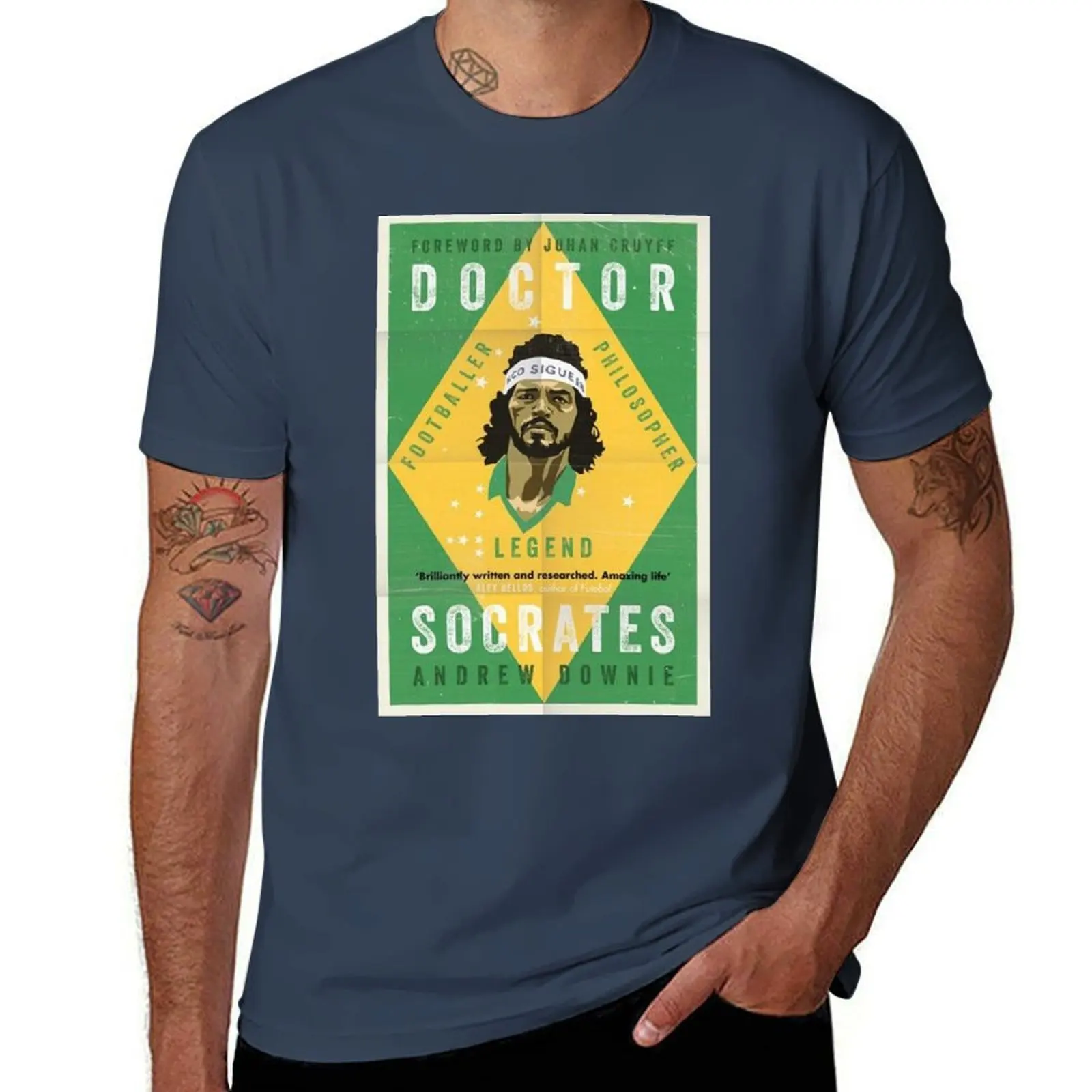 

Socrates Brazil T-Shirt Holiday Lightweight T-Shirt