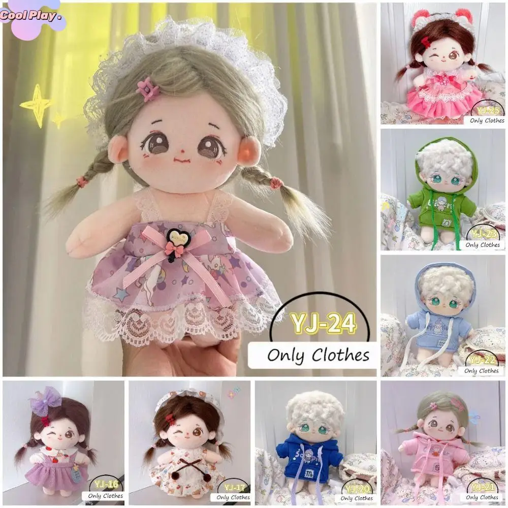 

Princess Dress Doll Lolita Dress Lolita Skirt 20cm Cotton Doll's Clothes Cute Lace Cotton Doll Lolita Outfit Dress