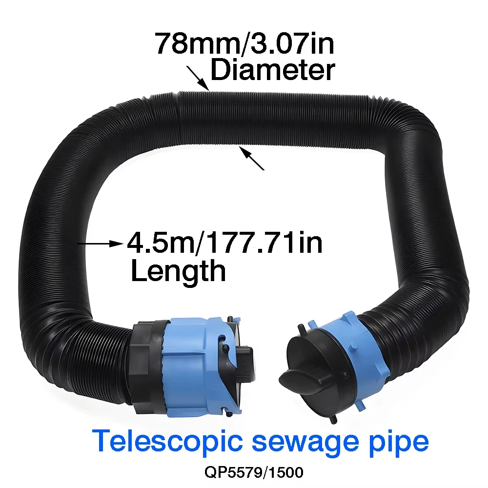 1PCS 4.5M Rv Sewage…