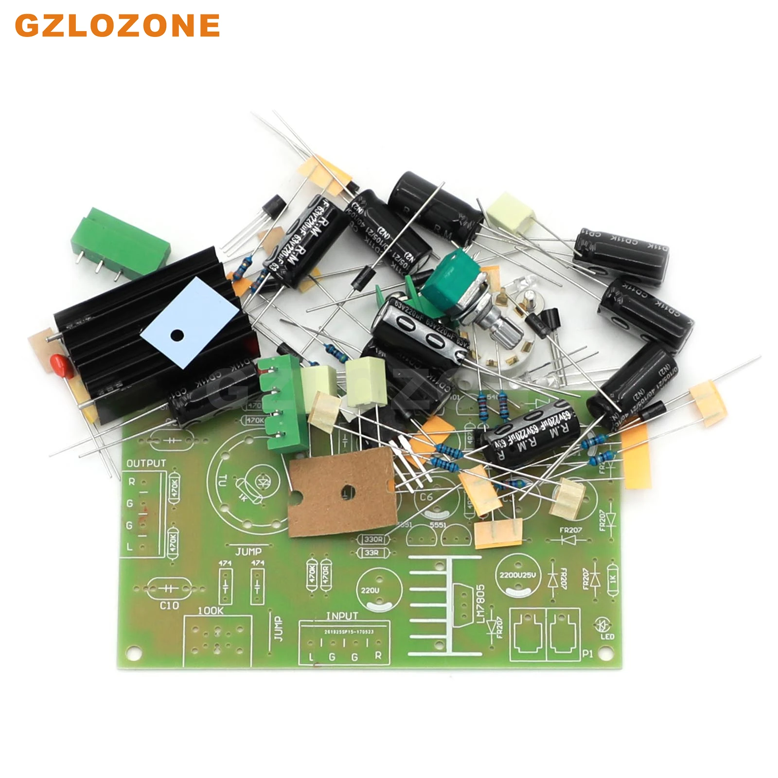 ZEROZONE 6N3(5670) หลอดบัฟเฟอร์ Preamplifier ของตกแต่งงานปาร์ตี้/บอร์ด (ไม่มีหลอด)