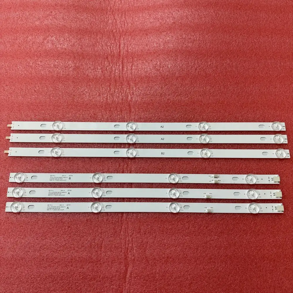 

Лента светодиодной подсветки для Peerless 4330 SW-LED43BA201 BBK 43LEX-5043/FT2C 43LEX-5058/FT2C 43LEM-1043/FTS2C JS-D-JP43DM-A81EC B82EC