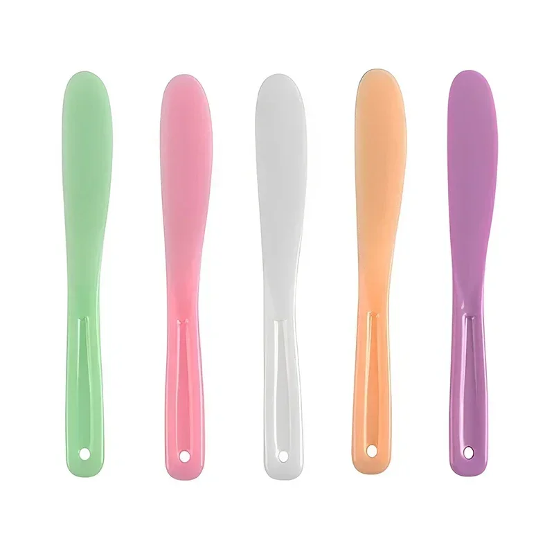 Spatules en plastique pour masque de crème qualifiée ale, soins de la peau cosmétiques, scoops de beauté, outil de masque de poulet bricolage, anciers applicateur d'éventail, grande taille