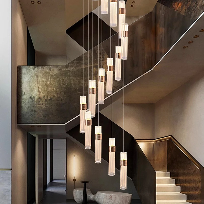 

Nordic home decor dining room Pendant lamp lights indoor lighting stair lamp hanging light chandelier lamps for living room