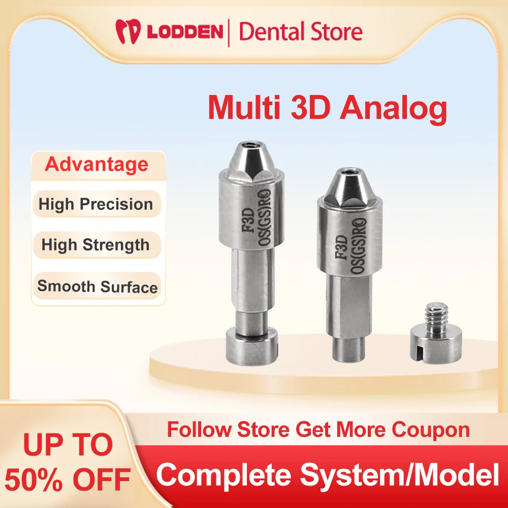 

Dental Multi 3D Analog Dental Lab Use For Osstem/Dentium/Dio/Megagen/Camlog/Mis/Cortex/Mis/Adin