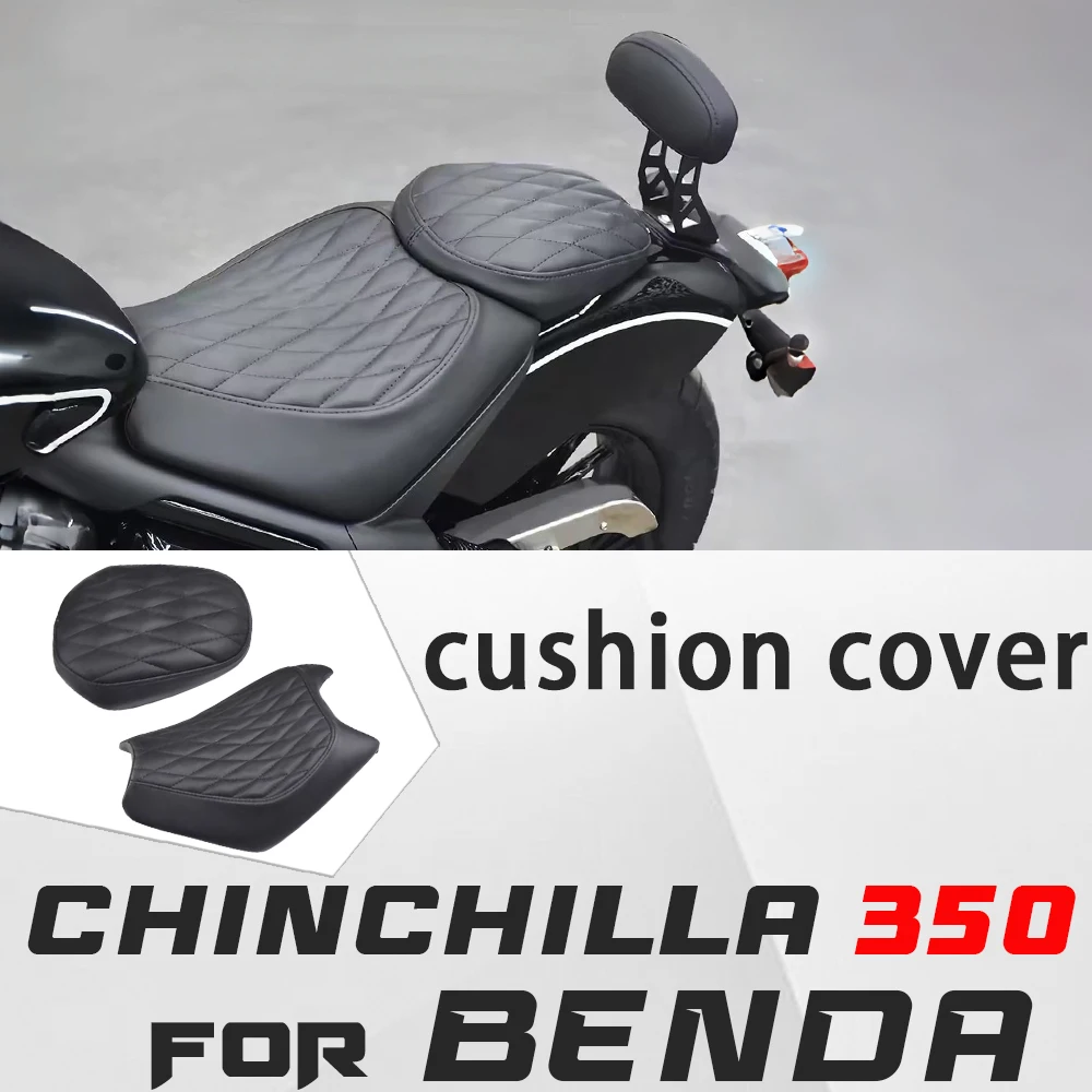 Modified thickened front and rear seat cushion covers Fit FOR Benda Chinchilla 350 Ace Motorcycle Accessories