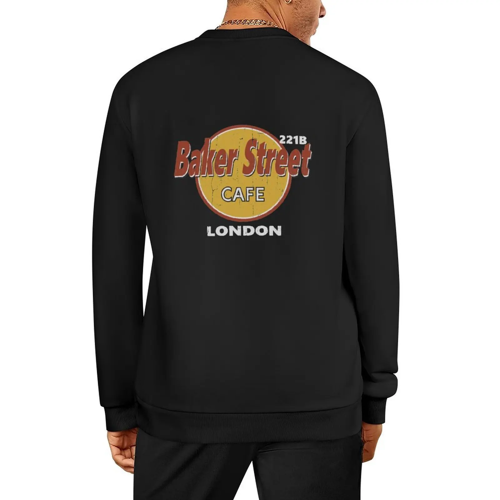 

Baker Street Cafe 221B London Pullover men's coat mens designer clothes men's sweat-shirt set blouse new hoodies and sweatshirts