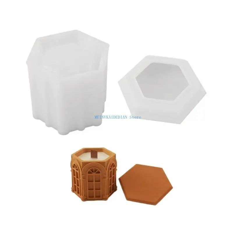 

C1FE Unique Silicone Jar Molds Silicone Cup Mold Making Silicone Mold Jar Moulds for Art Enthusiasts