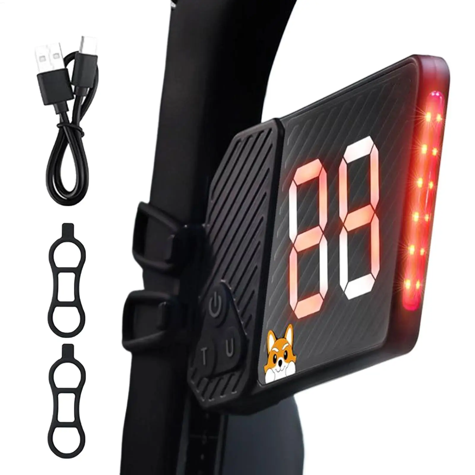 

3-режимный регулируемый задний фонарь для велосипеда с номерным знаком, задний фонарь для езды на велосипеде, ночная езда с подсветкой, задний фонарь для номерного знака