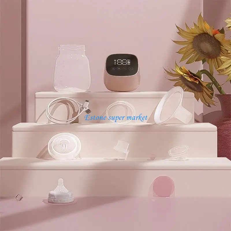 090B Double Electric Breast Pump Anti-Backflow Breastfeeding Breastpump