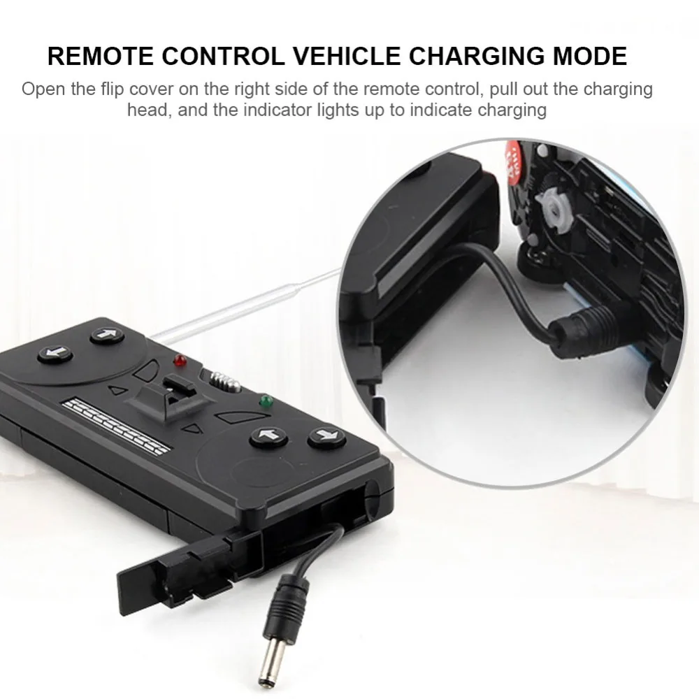 1 Set Lighting Battery Operated Multi-color Radio Remote Control Remote Control Racing Car Model  Coke Can Car