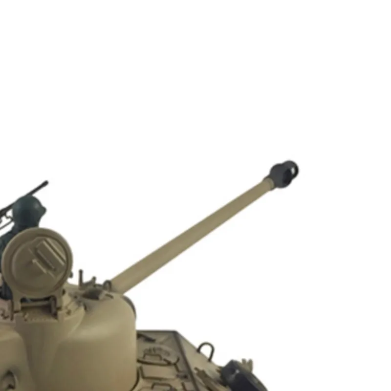 Juguetes HENG LONG 1/16 personalizado 7,0 M4A3 Sherman RC tanque Toucan 3898 barril retroceso 360 °   Metal Readt to Run Panzer Toys TH19791