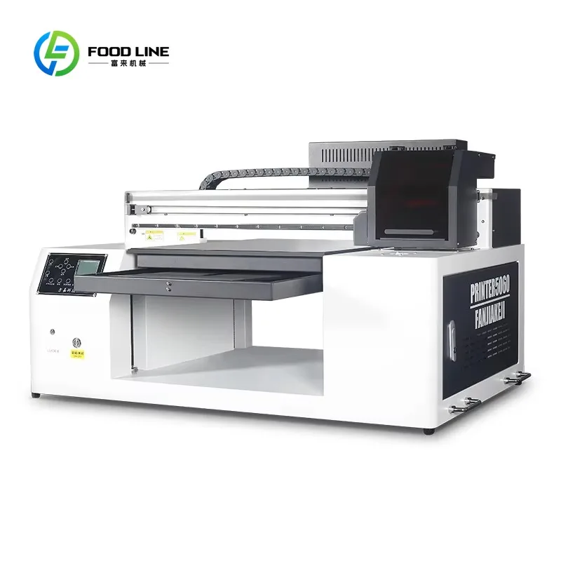 Customized 5060 New UV Flatbed Printer for High - Quality Mobile Phone Case Printing with Precision and Speed Acrylic Uv Printer
