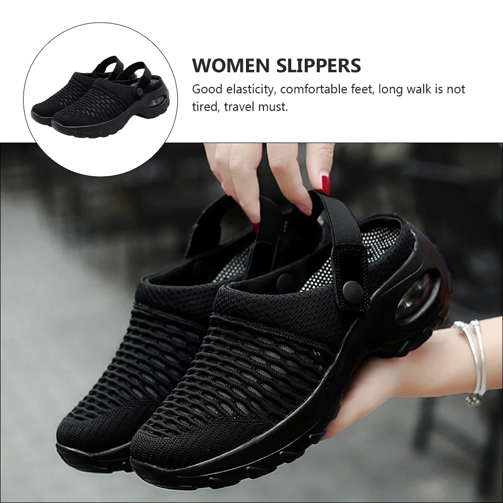 

Mesh Breathable Slippers Women Summer Shoes Comfort Thin Bottom Walking Casual Fashionable Lightweight