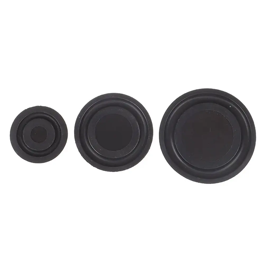 1/2Pcs New 30/40/50mm Speaker Vibration Membrane Rubber Black Passive Radiator Subwoofer Bass Radiator view 2