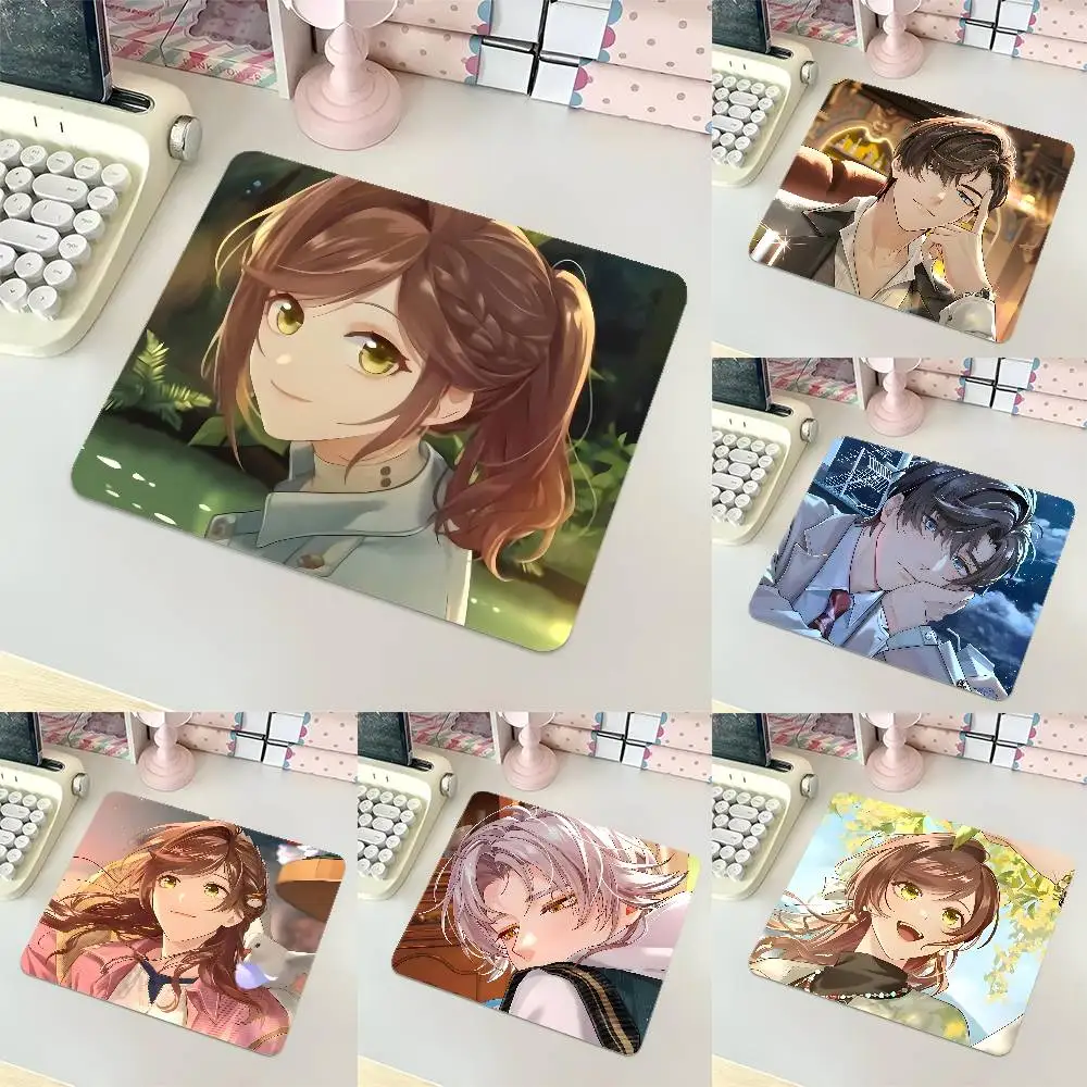 1pc Cartoon Game Tears Of Themis Small Mousepad Keyboard Pad Laptop Cushion Non-slip Deskpad