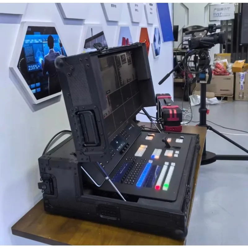 HD8 guide station air box Customized guide switching station display with hydraulic rod air box