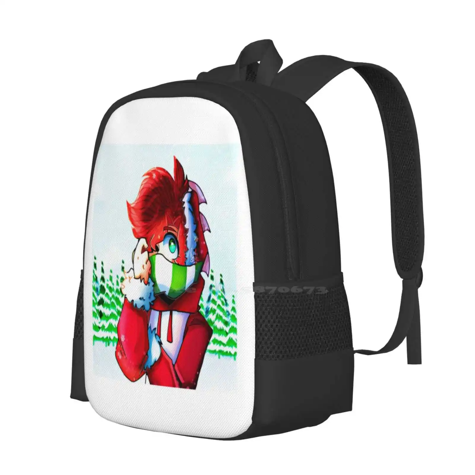 Navidad De Raptorgamer Camiseta Clásica Hot Sale Schoolbag Backpack Fashion Bags The Compas Gamers Gaming Video Game Timbavk