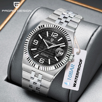PAGANI DESIGN 2025 New Mechanical Automatic Watch 100M Waterproof Stainless Steel Luminous Business Gift Watch Men's Reloj+Box