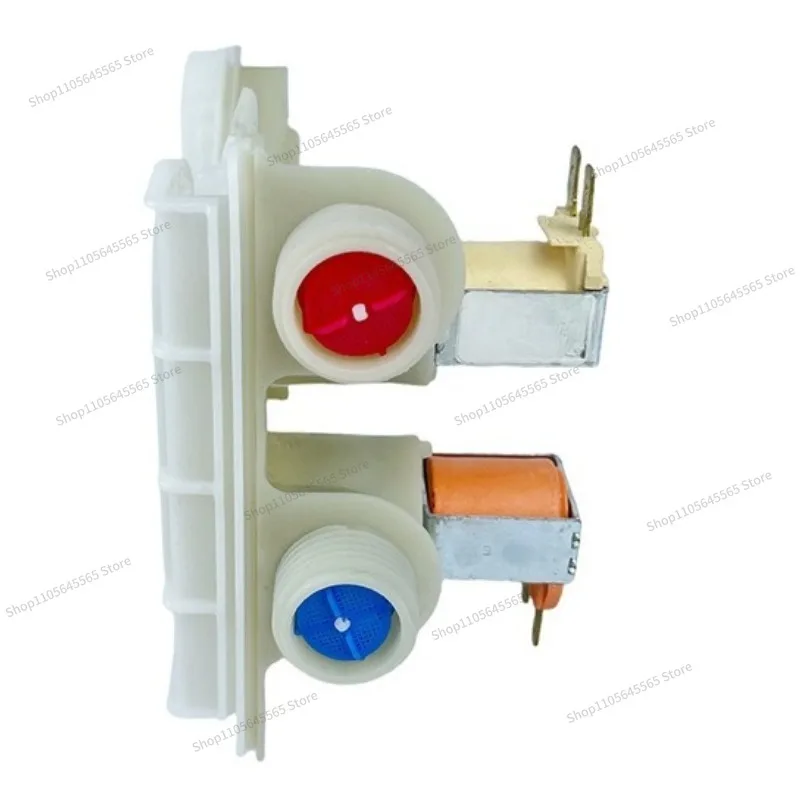 For Fully Automatic Washing Machine Dual Port Water Inlet Solenoid Valve WH13X26535