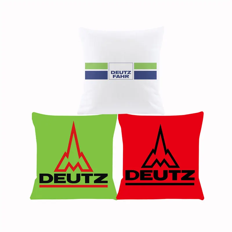 Cushion Cover for Sofa Deutz Fahr Tractor Pillow Case Cover Seat Car Throw Pillowcase 45X45cm For Home Decorative SJ-512