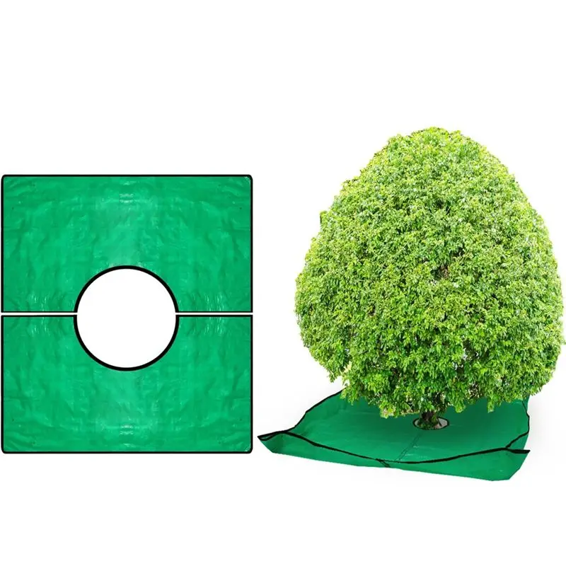 

A67K - Складной садовый коврик для сбора листьев и уборки после обрезки растений, уличный тент для хранения