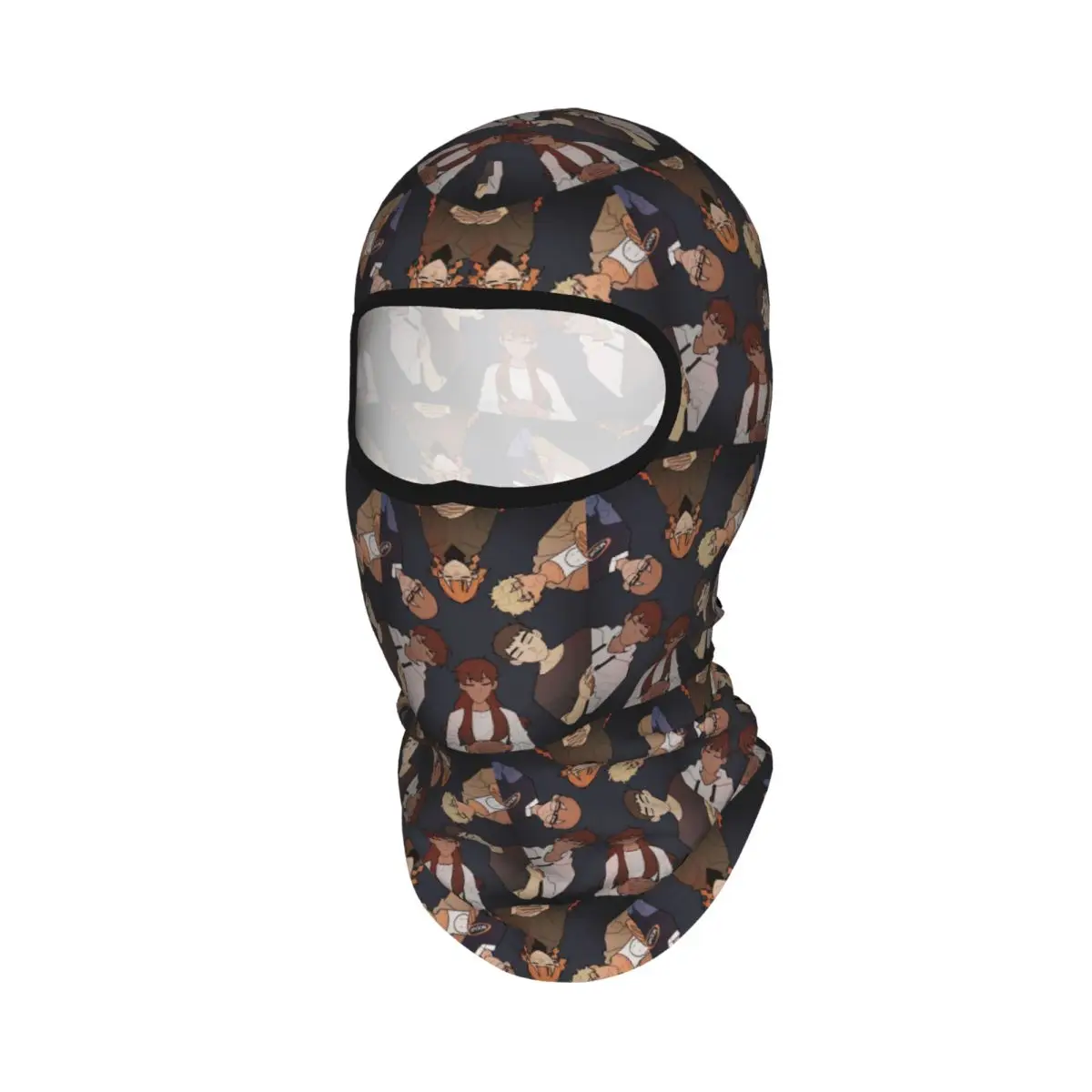 School Bus Graveyard Breathable Thin Balaclava Full Face Mask Sun Protection Neck Gaiter For Motorcycle Cycling