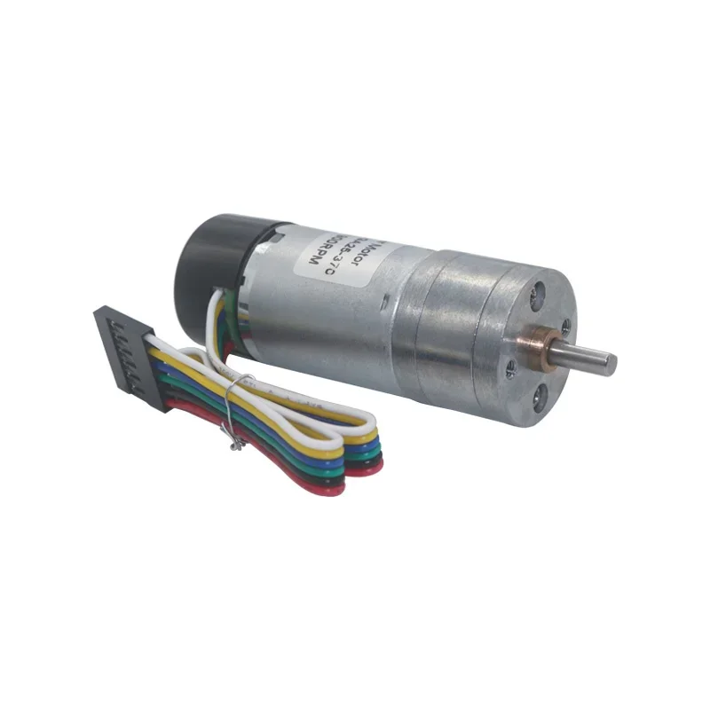 Encoder 24V Reduction Motor 12V Speed Measurement Signal Feedback 6V Intelligent Trolley Chassis Motor
